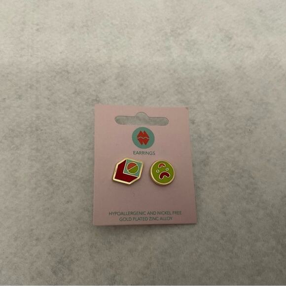 Meow Wolf Flat Bill Hat and Greebles Stud Earrings NWT - Picture 7 of 9